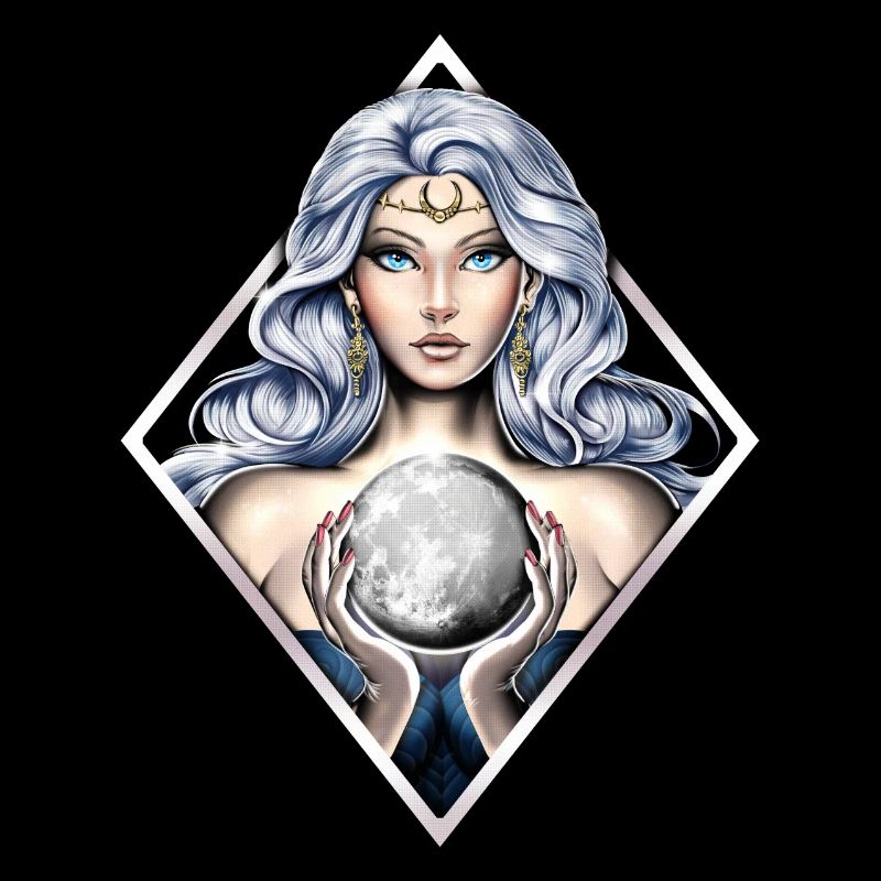 Déesse grecque de la lune Nyx