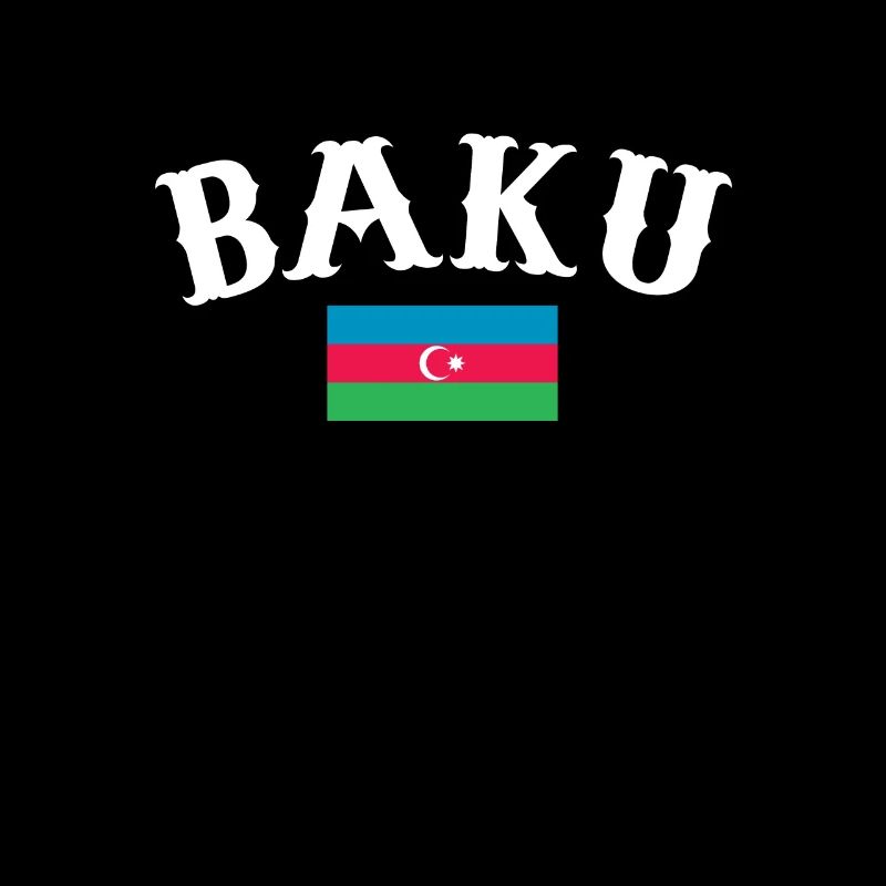 Bakou Azerbaïdjan Drapeau de l’Azerbaïdjan