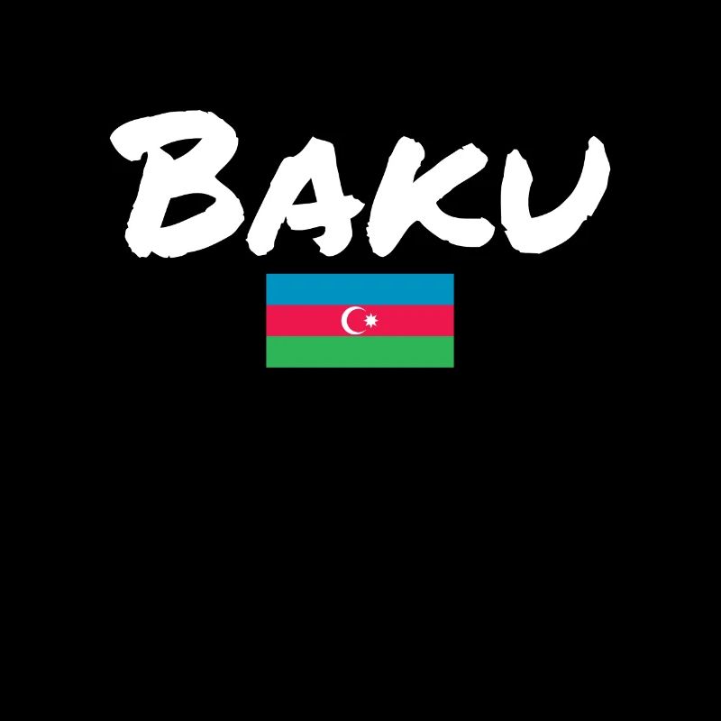 Bakou Azerbaïdjan Drapeau de l’Azerbaïdjan