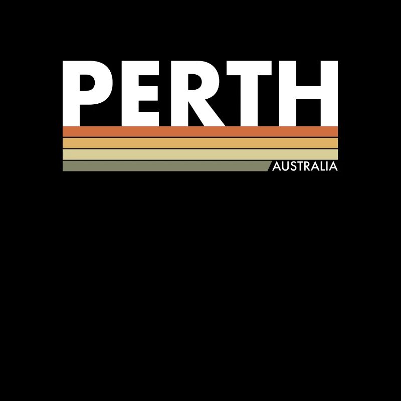 Perth, Australie Retro Australie Australienne