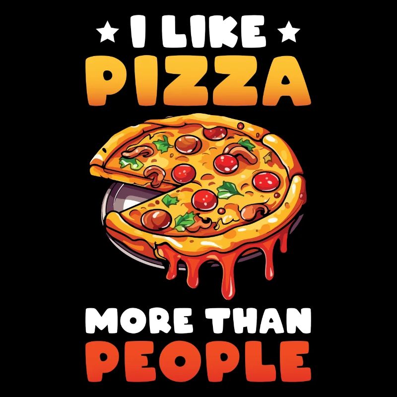 J’aime la pizza plus que les gens