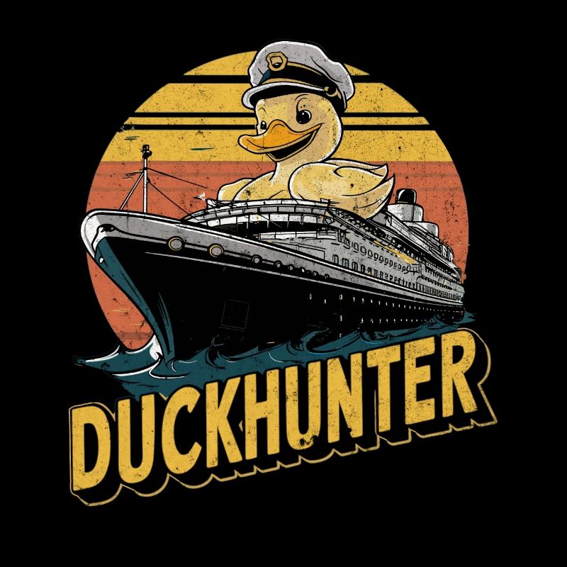 Duck Hunter Captain Nautical Cruise Ship