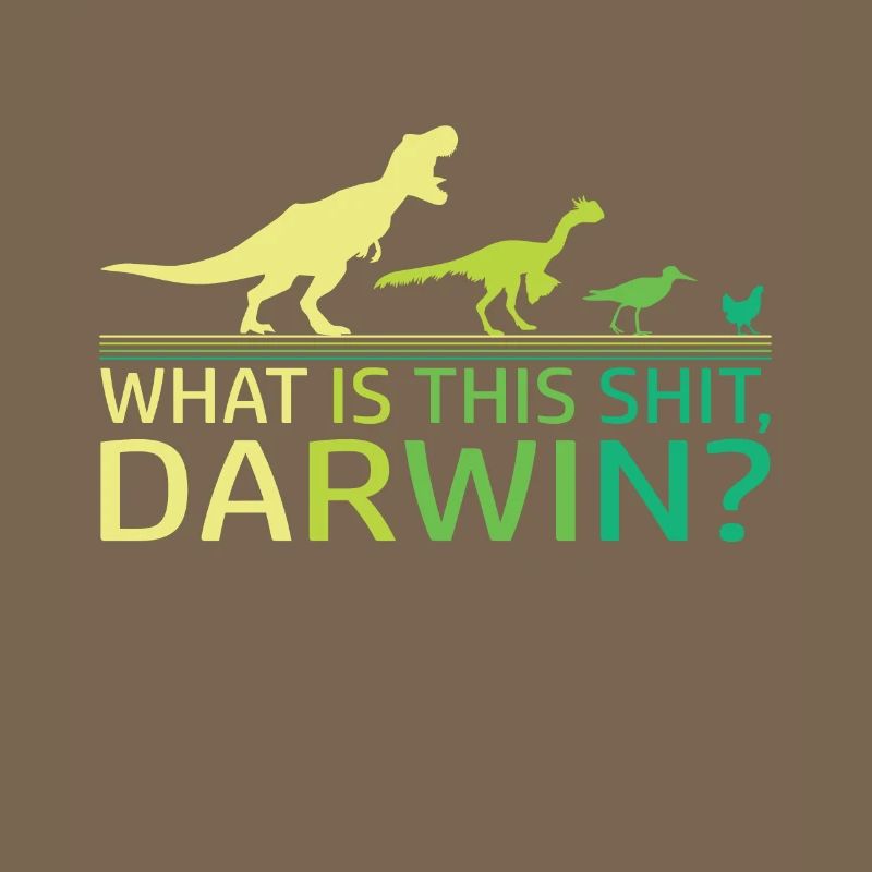 Drôle d’évolution Dino dinosaure Darwin T-Rex