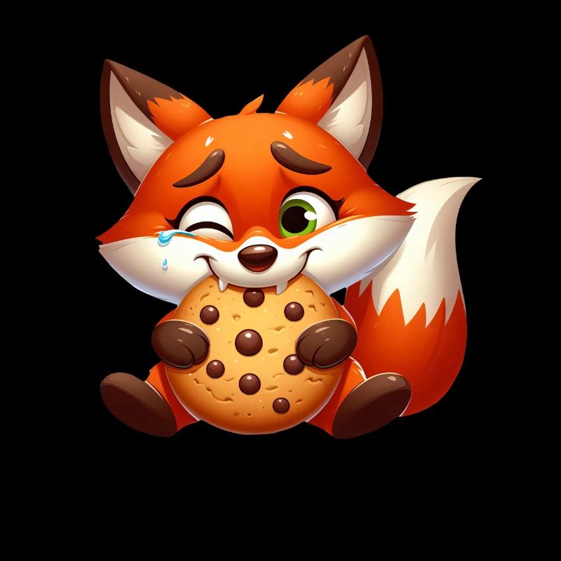 Red Fox Cookie Candy Dessert Biscuit