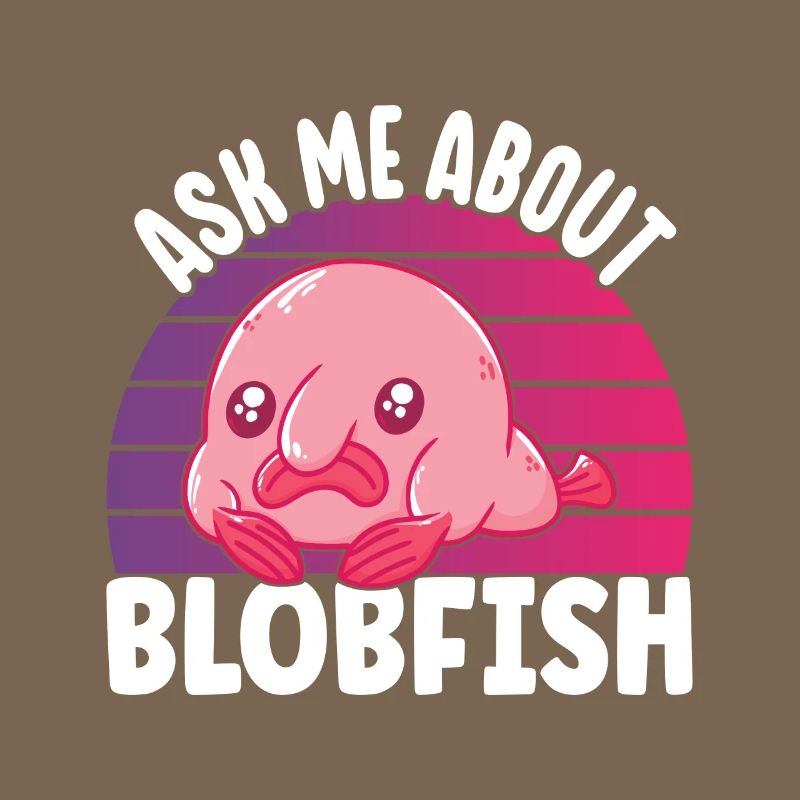 Cute Blob Fish Ugly Fish
