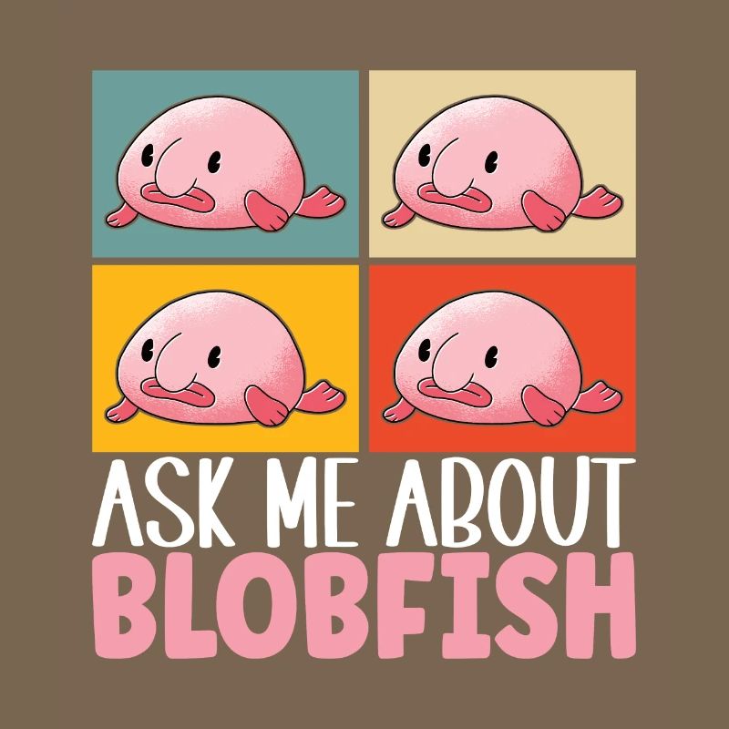 Cute Blob Fish Ugly Fish