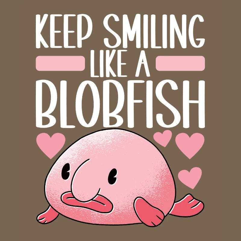 Cute Blob Fish Ugly Fish