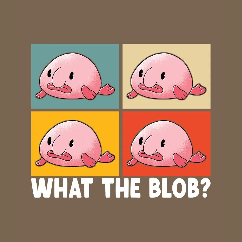 Cute Blob Fish Ugly Fish
