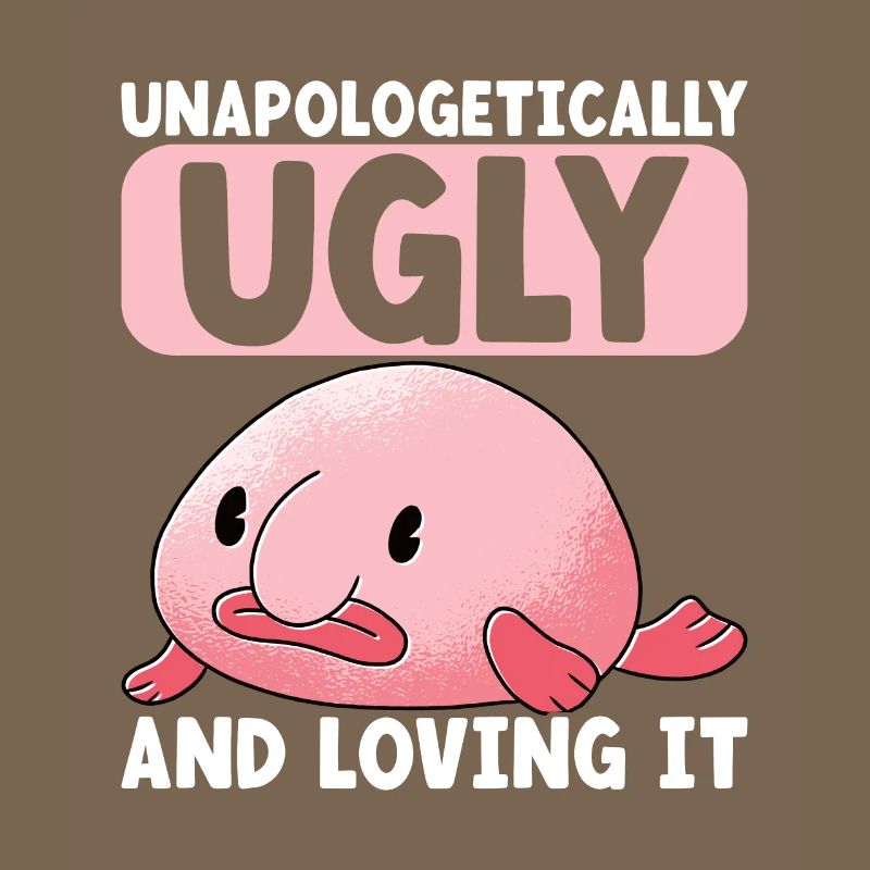 Cute Blob Fish Ugly Fish