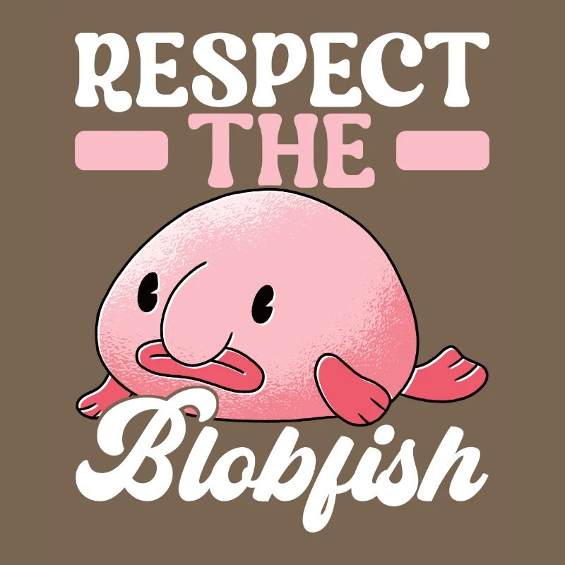 Cute Blob Fish Ugly Fish