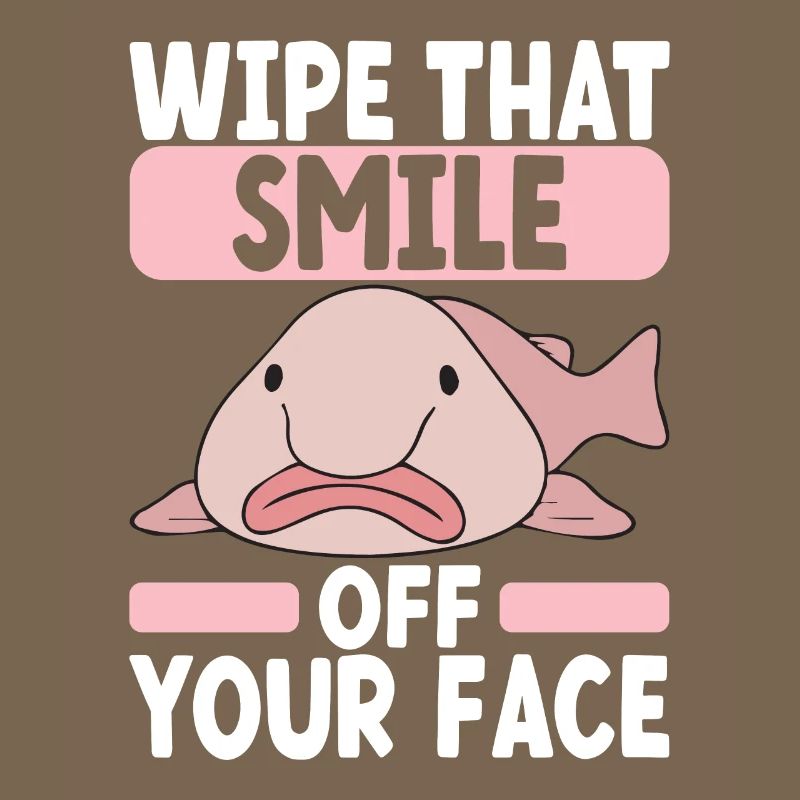 Cute Blob Fish Ugly Fish
