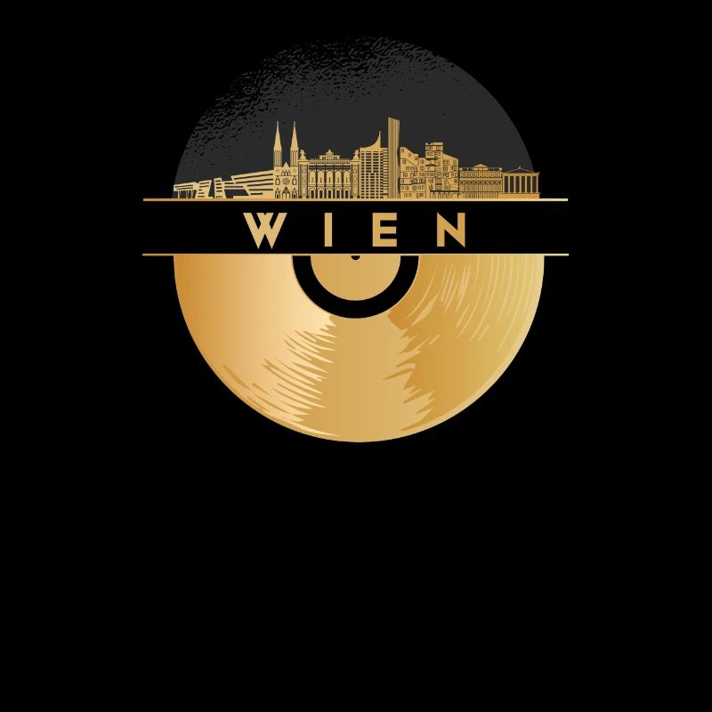 Disque vinyle - Skyline-Autriche-Vienne