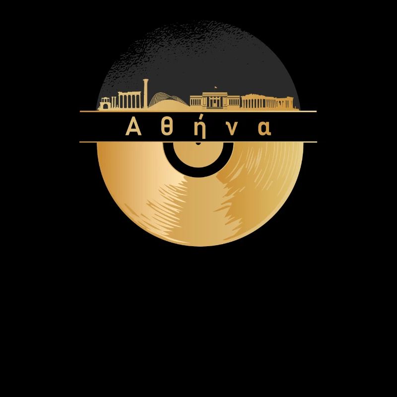 Vinyl Record - Skyline-Greece-Athens