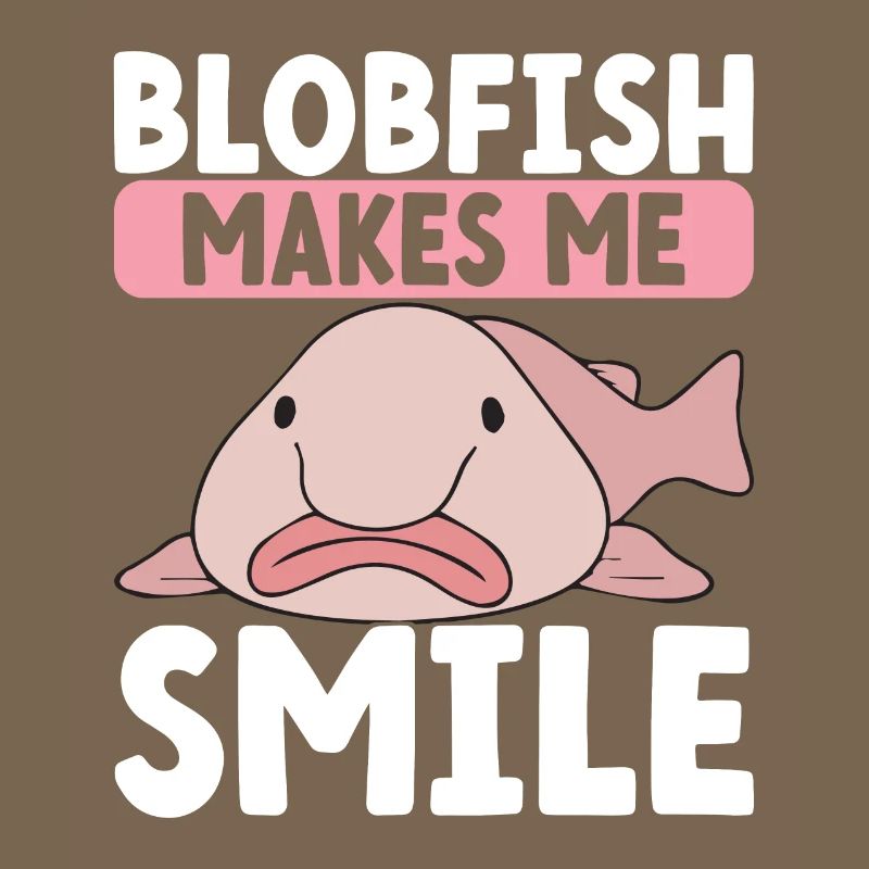 Cute Blob Fish Ugly Fish