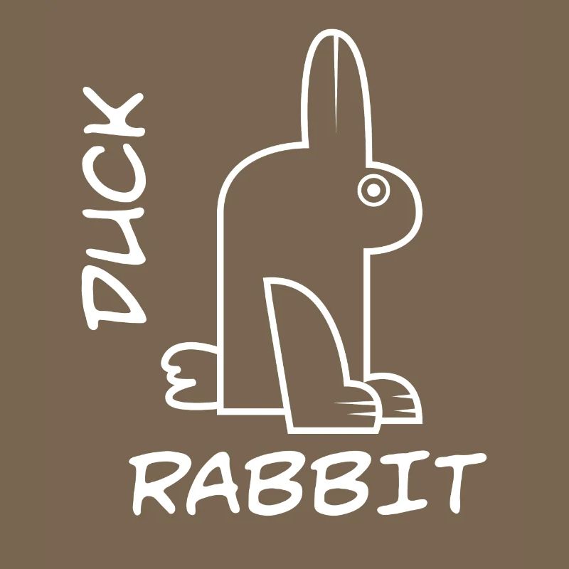 Rabbit Duck Meme Science Math Geek Philosophy