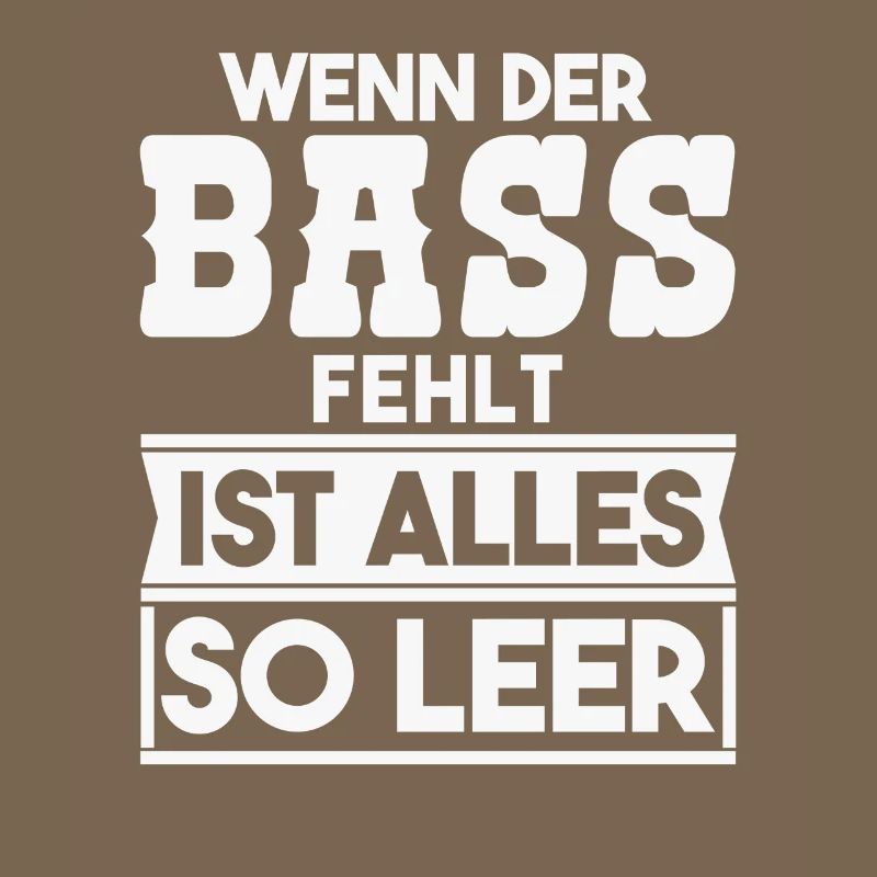 If the bass is missing everything is so empty -
