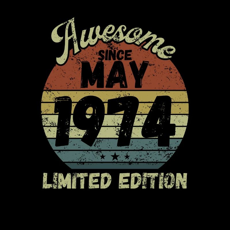 Awesome since May 1974 - Birthday