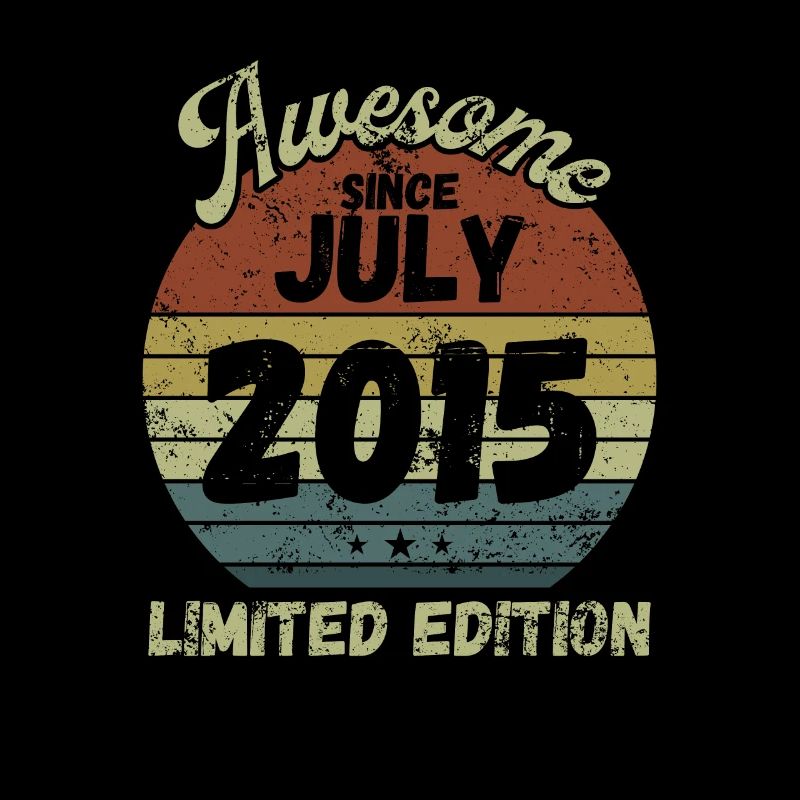 Awesome since July 2015 - Birthday