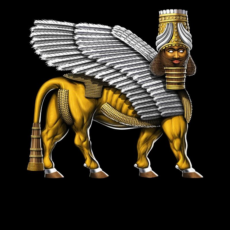 Lamassu Sumerian Winged Bull