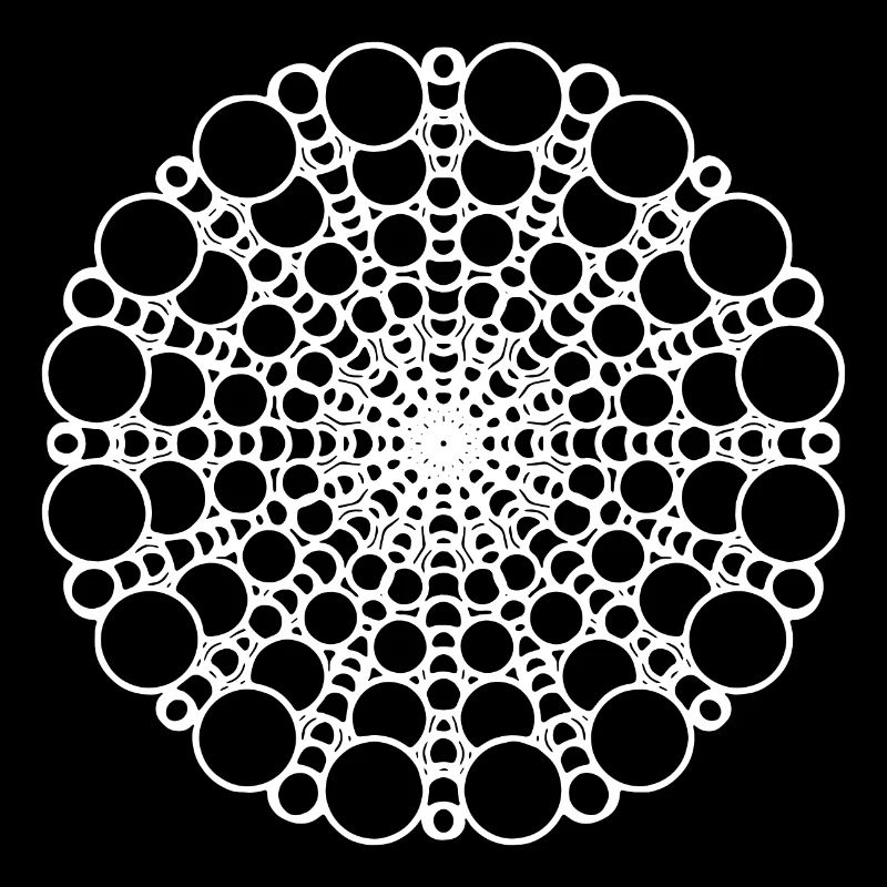 Geometric Mandala Circles Round Pattern Shape