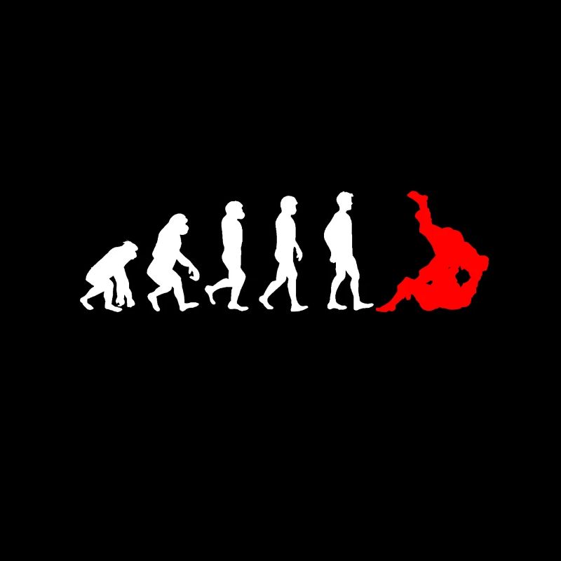 ÉVOLUTION DE BJJ - CHEMISE JIU-JITSU BRÉSILIENNE