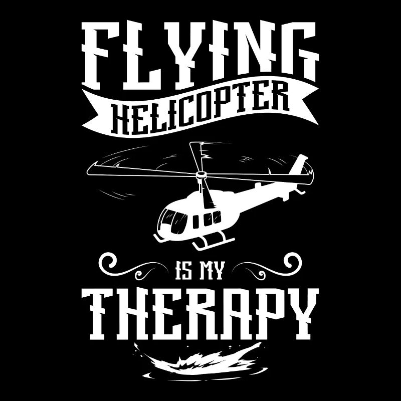Flying helicopter is my therapy