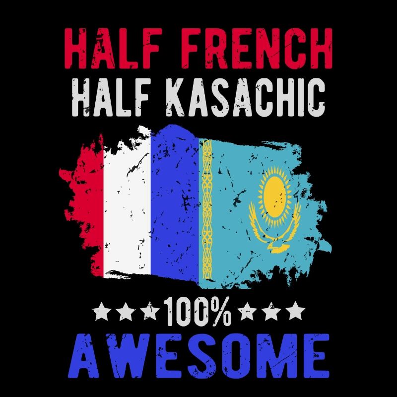 Moitié Français moitié kazakh