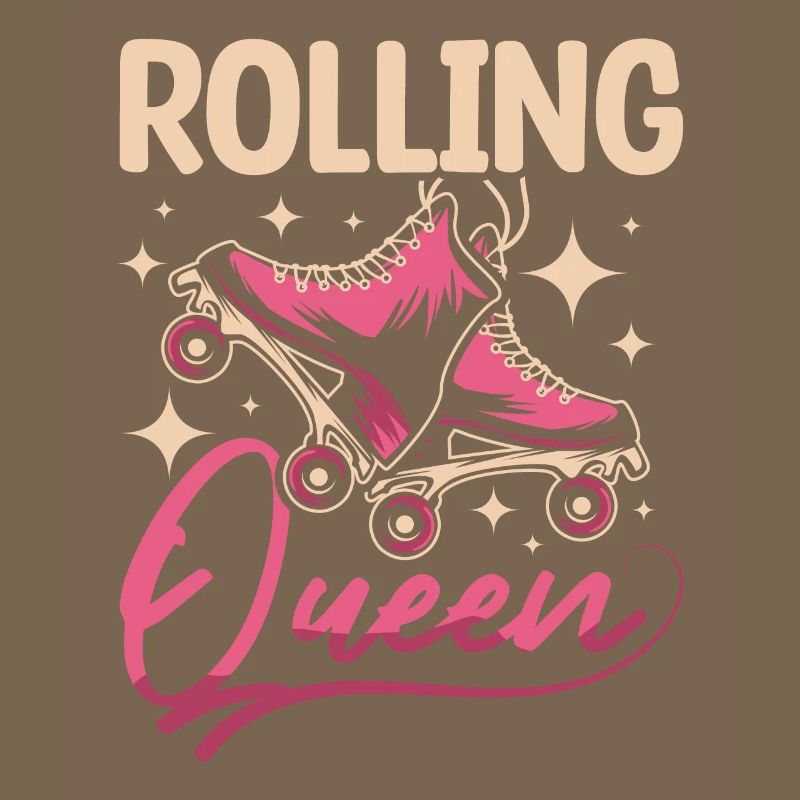 Inline skating rolling queen