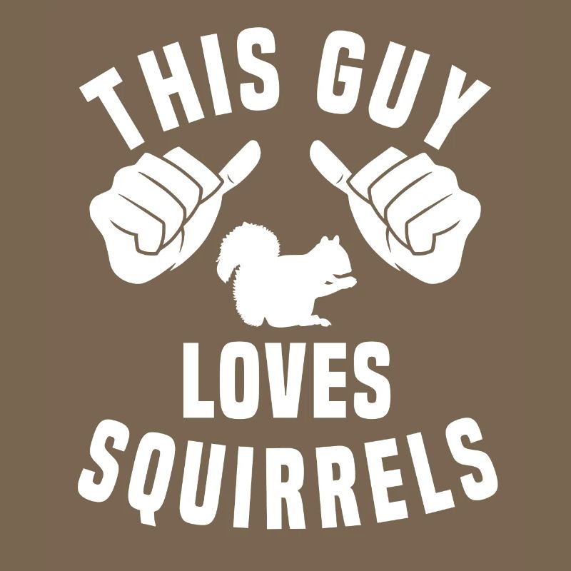 Ce gars aime les écureuils