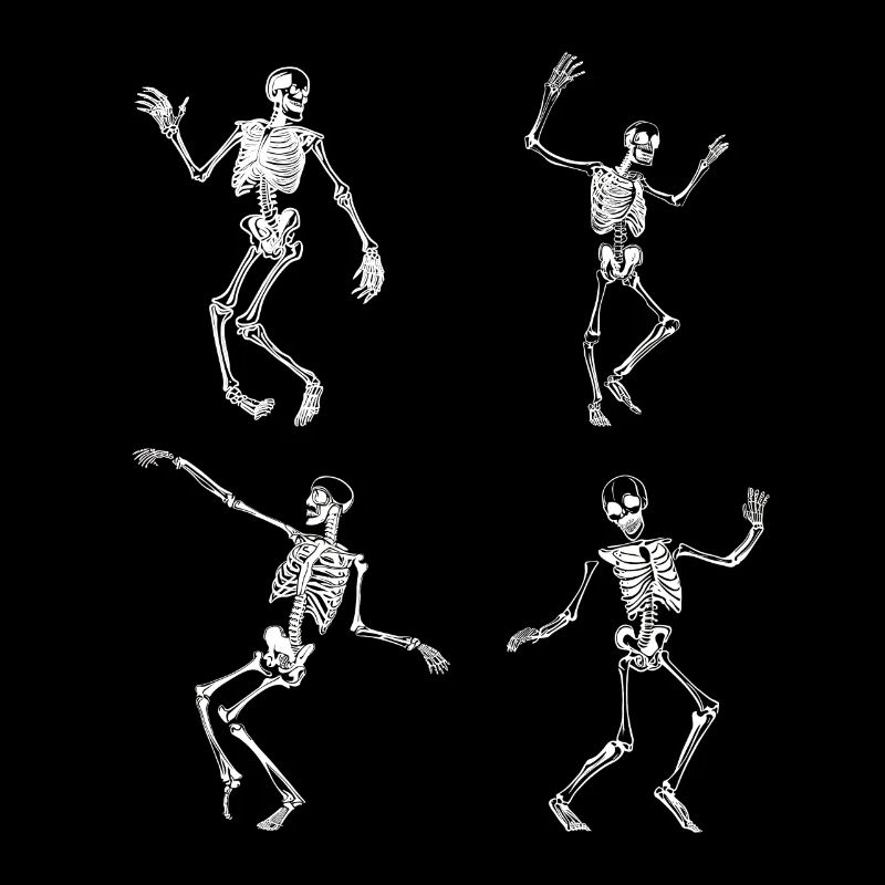 Dancing skeletons