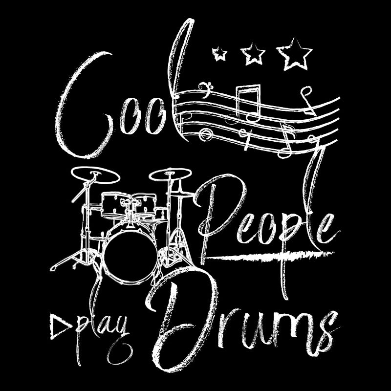 Cool people play drums