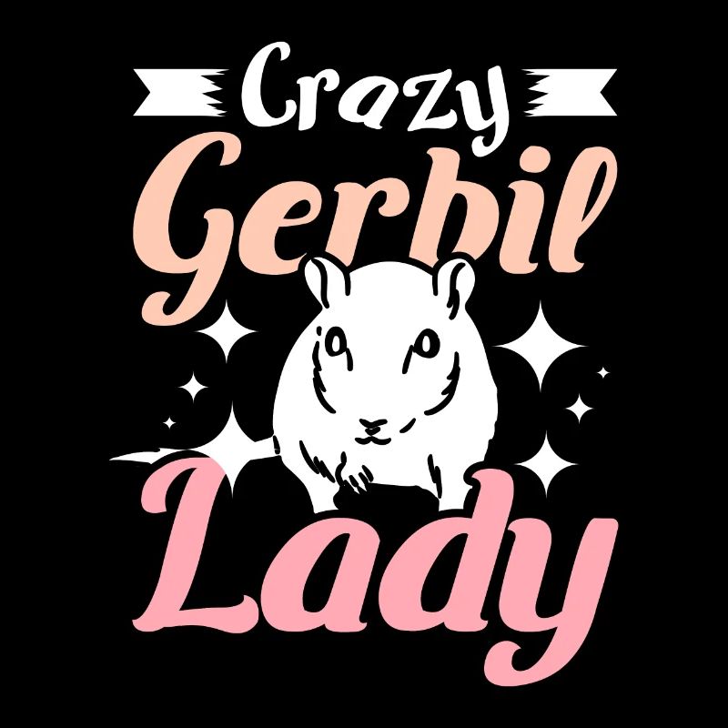 Dame folle de gerbilles