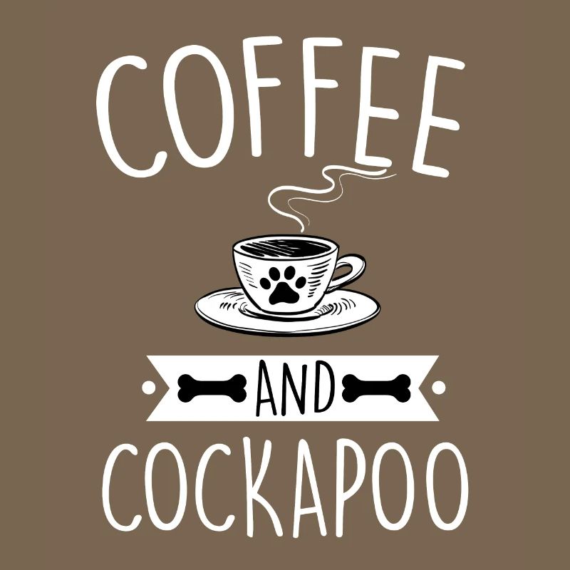Cockapoo Et Café Cockerpoo Maman Papa Amant