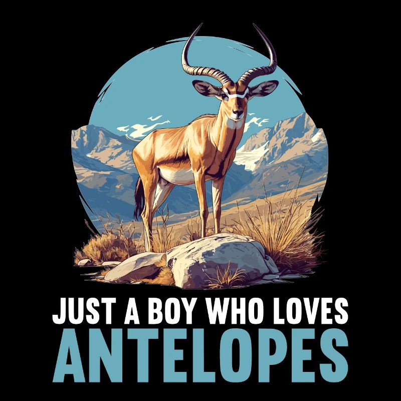 Antilope antilope antilope ouverte
