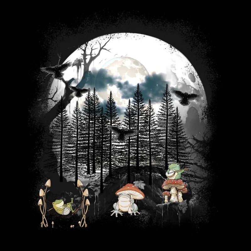 Forest Nature Frog Frogs Mystical