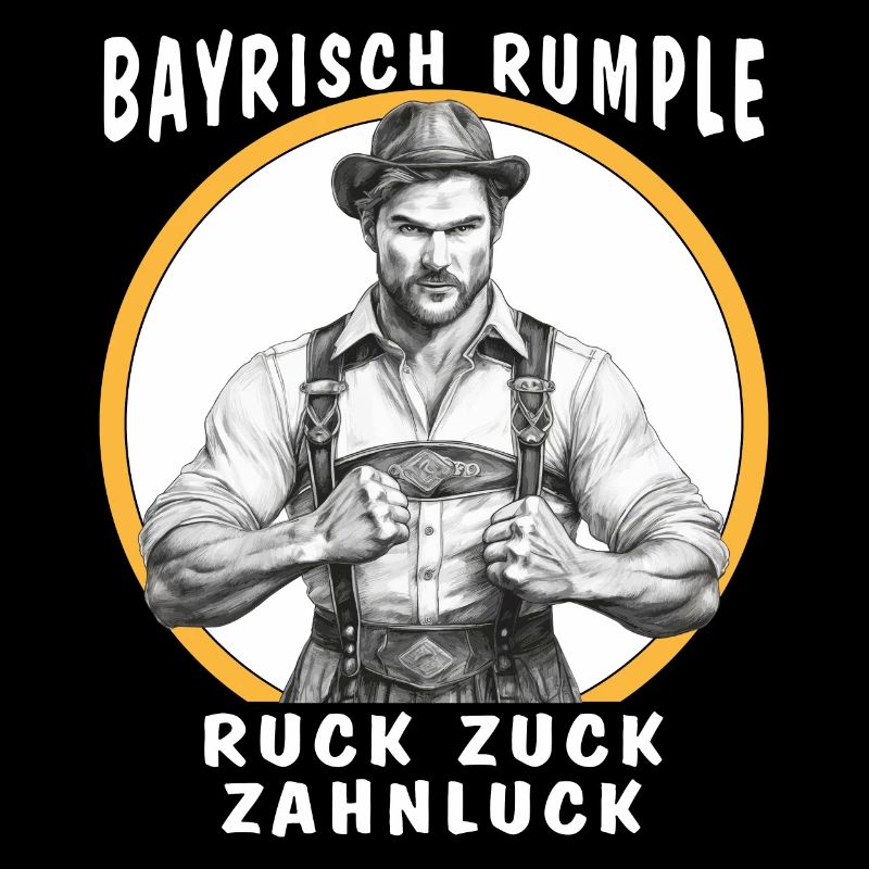 MAN BAVARIAN RUMBLE IN NO TIME AT ALL TOOTH GAP