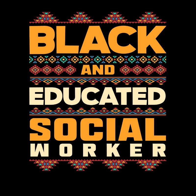 Black and educated social worker
