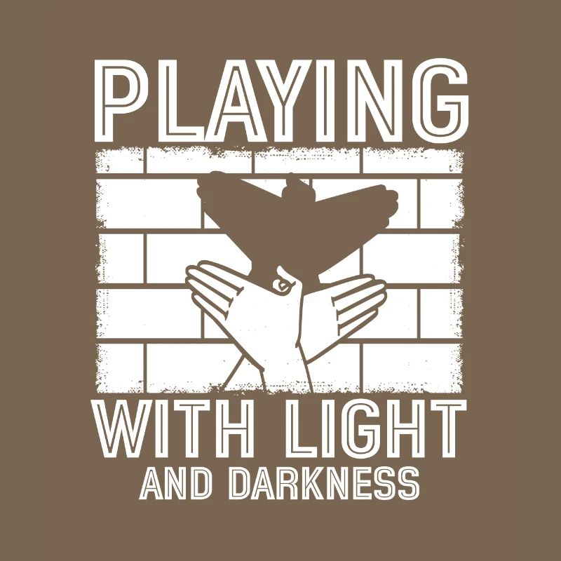 Playing With Light And Darkness Shadow