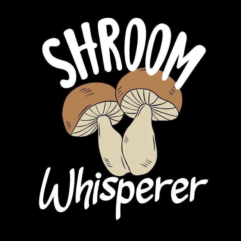 Champignon Chuchoteur de champignons Cueilleur de champignons Art