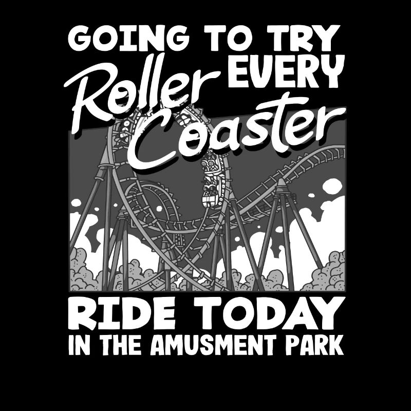 Experience every roller coaster today in the amusement park