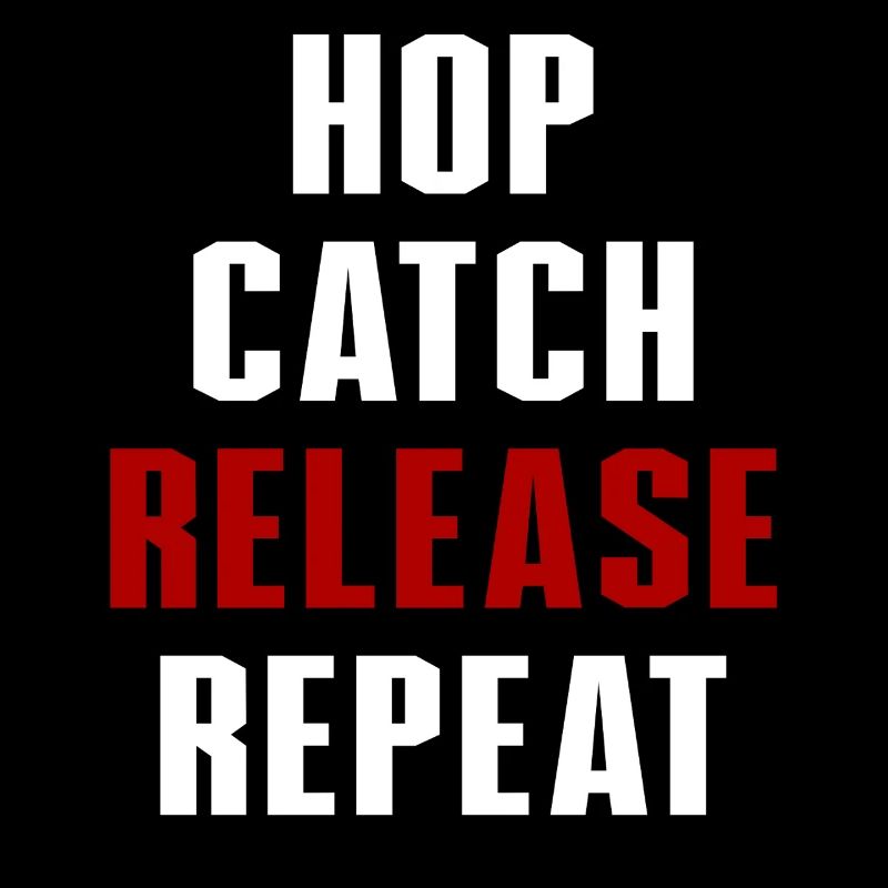 Hop Catch Release Repeat Frog Humor