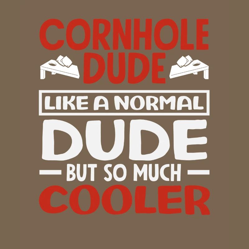 Cornhole Dude Cooler Cornhole Lover