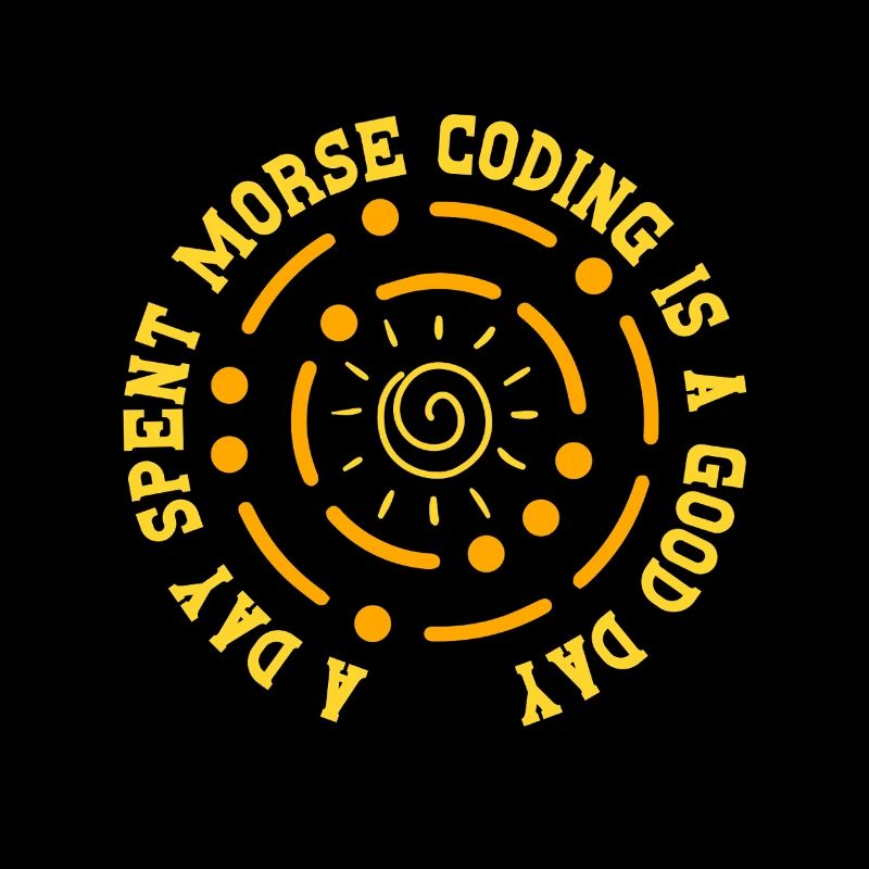 Morsecode Code Morse Une journée passée à coder Morse