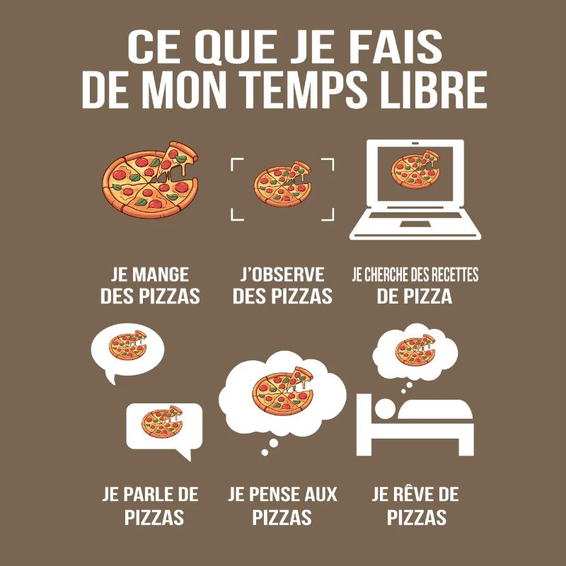 Ce que je fais de mon temps libre Pizza Addict