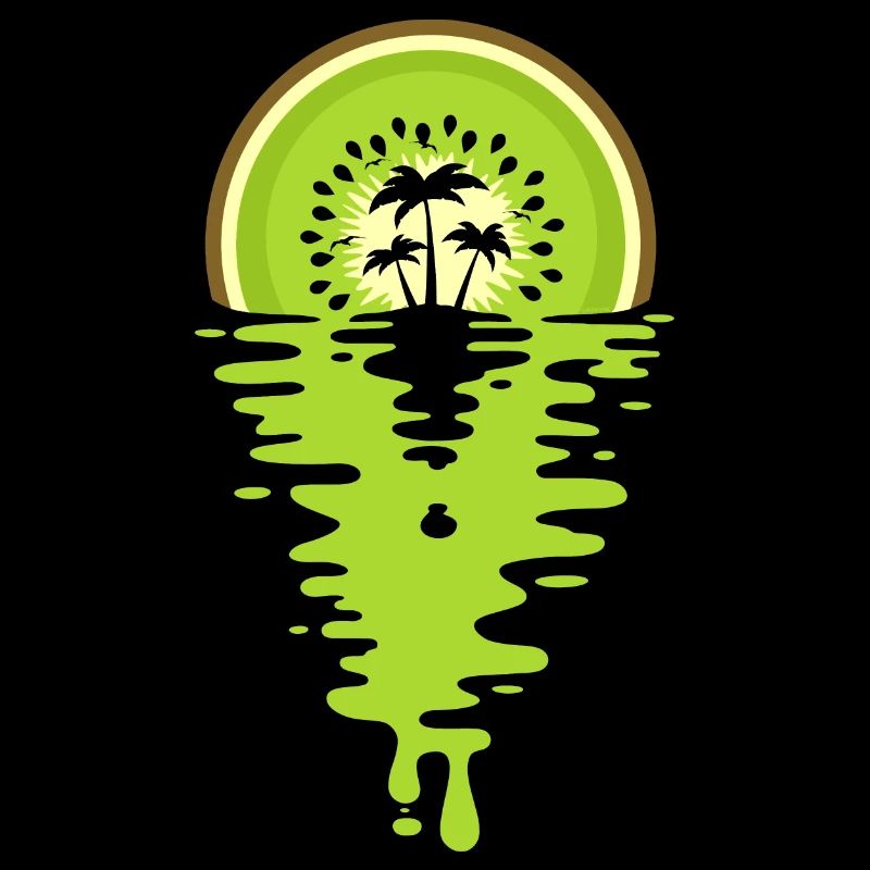 Sunset Kiwi juice