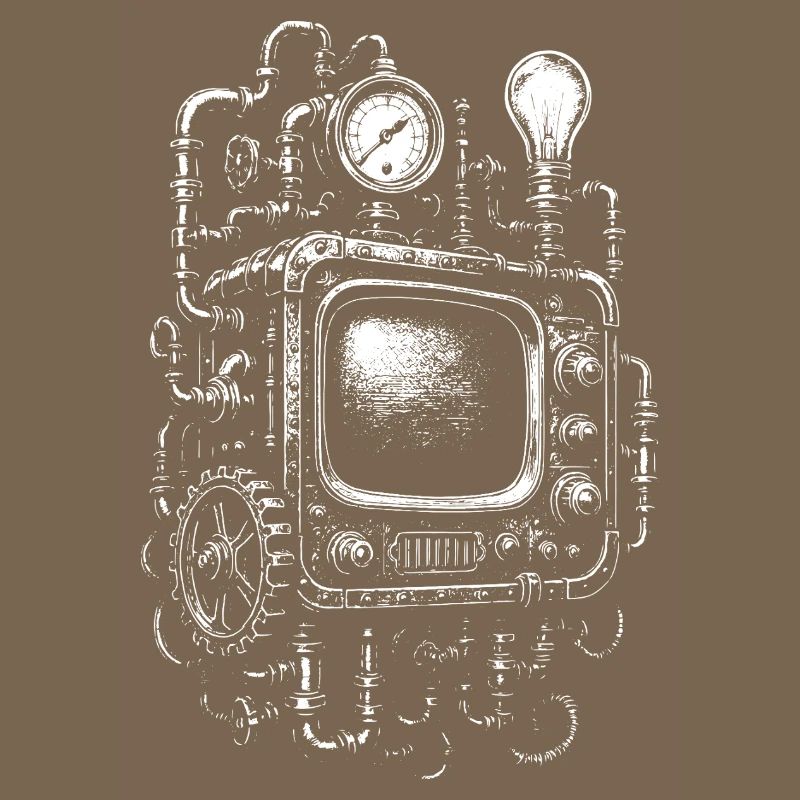 Steampunk Television Engine