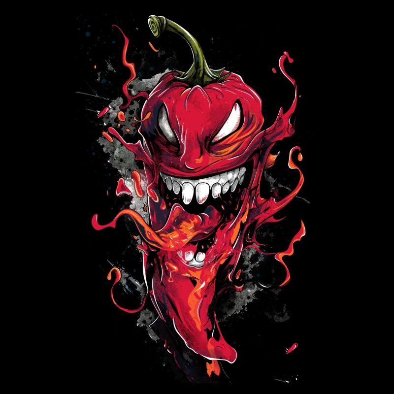 Griller des jalapenos au piment rouge
