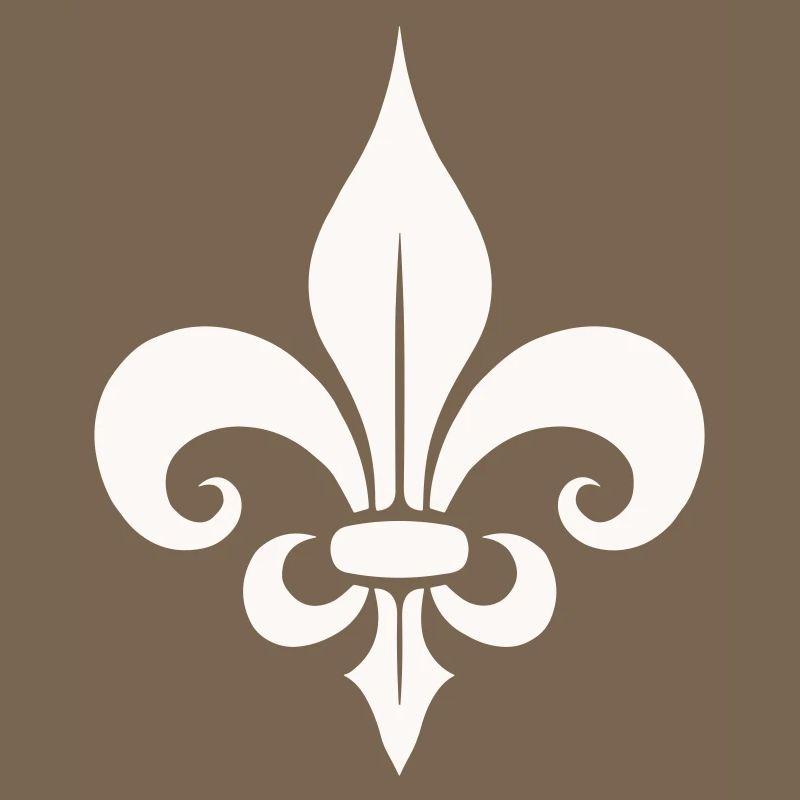Symbolic fleur de lis Design