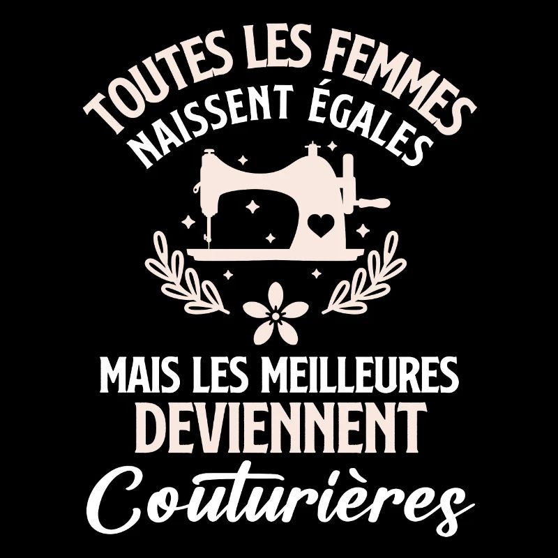Couturière machine à coudre