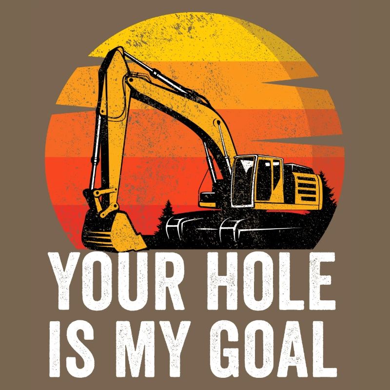 Excavator Construction Worker